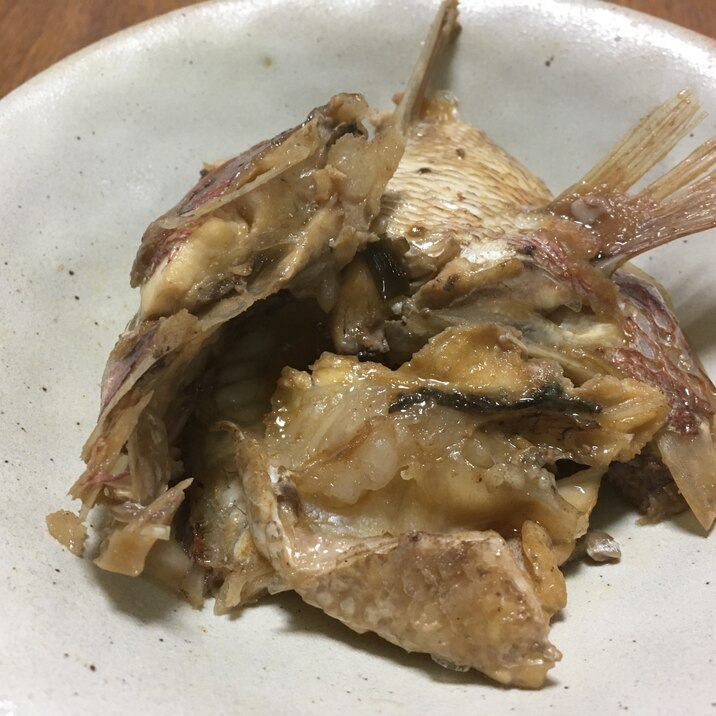 鯛のあら煮、あら炊き！